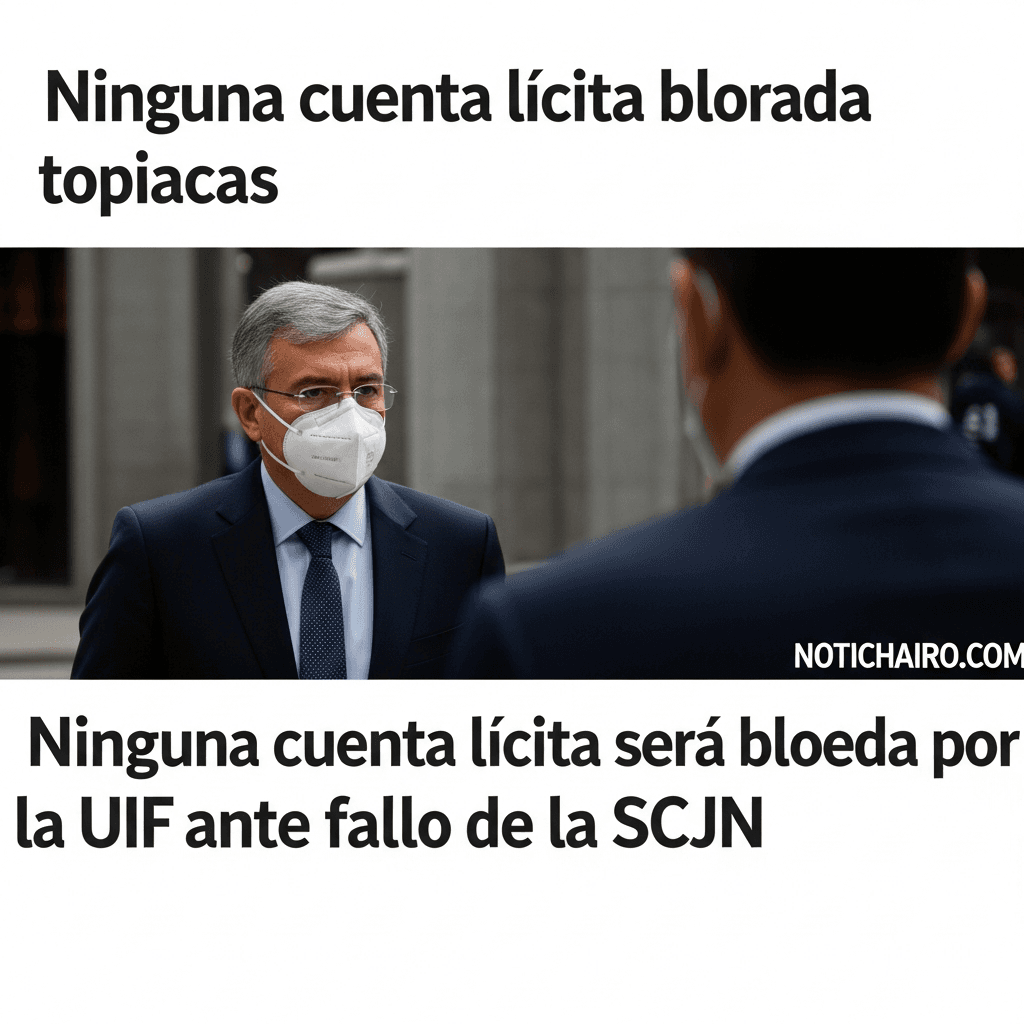 Ninguna cuenta lícita será bloqueada por la UIF ante fallo de la SCJN
