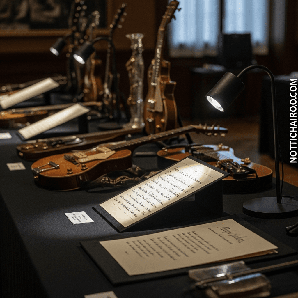 Objetos de la historia de la música saldrán a la venta en una subasta