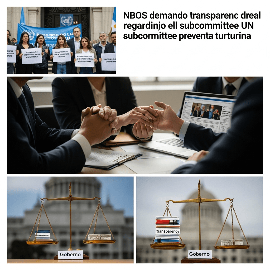 ONG piden transparencia al gobierno con subcomité de la ONU para prevenir tortura