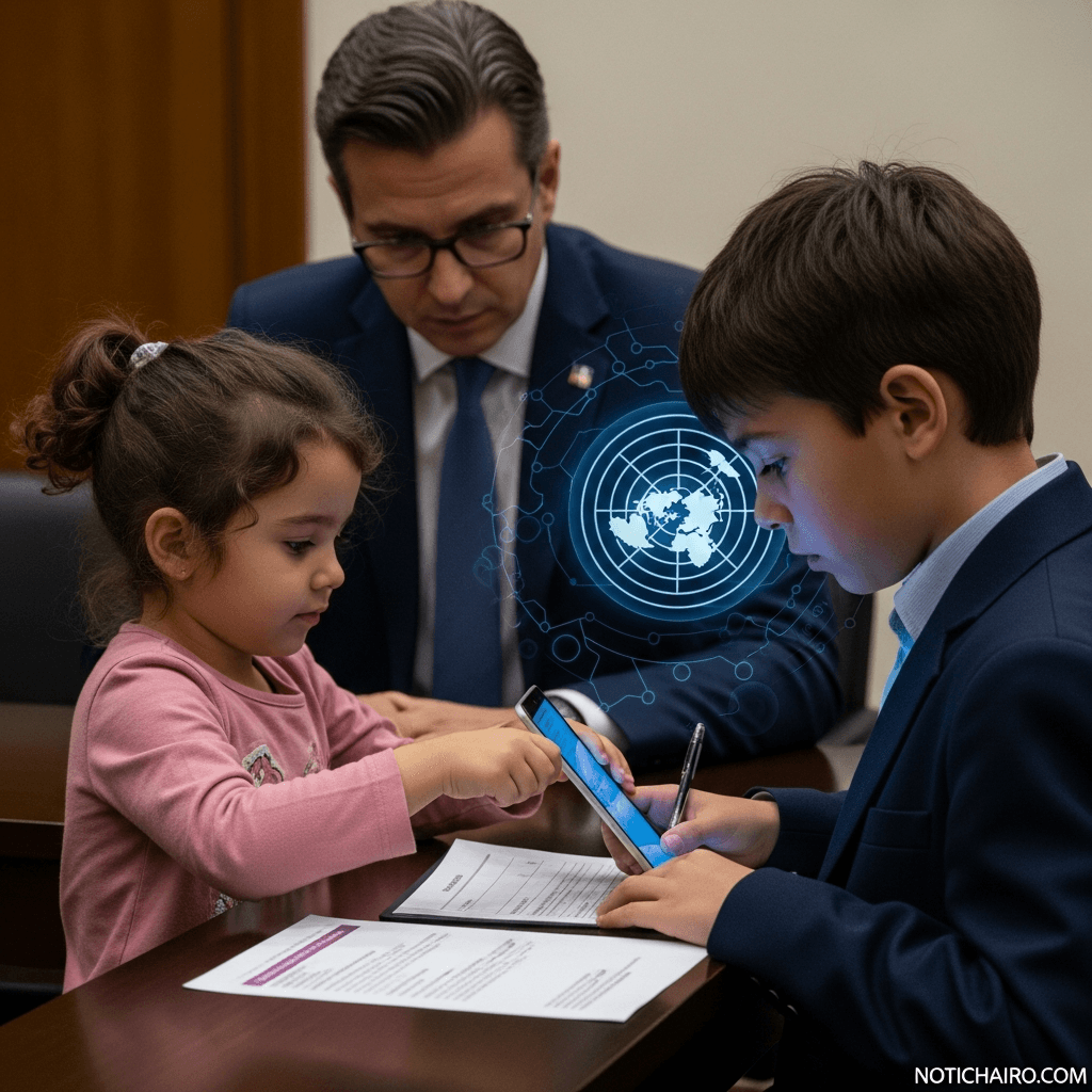 ONU pide regular la IA y defender los derechos de la infancia