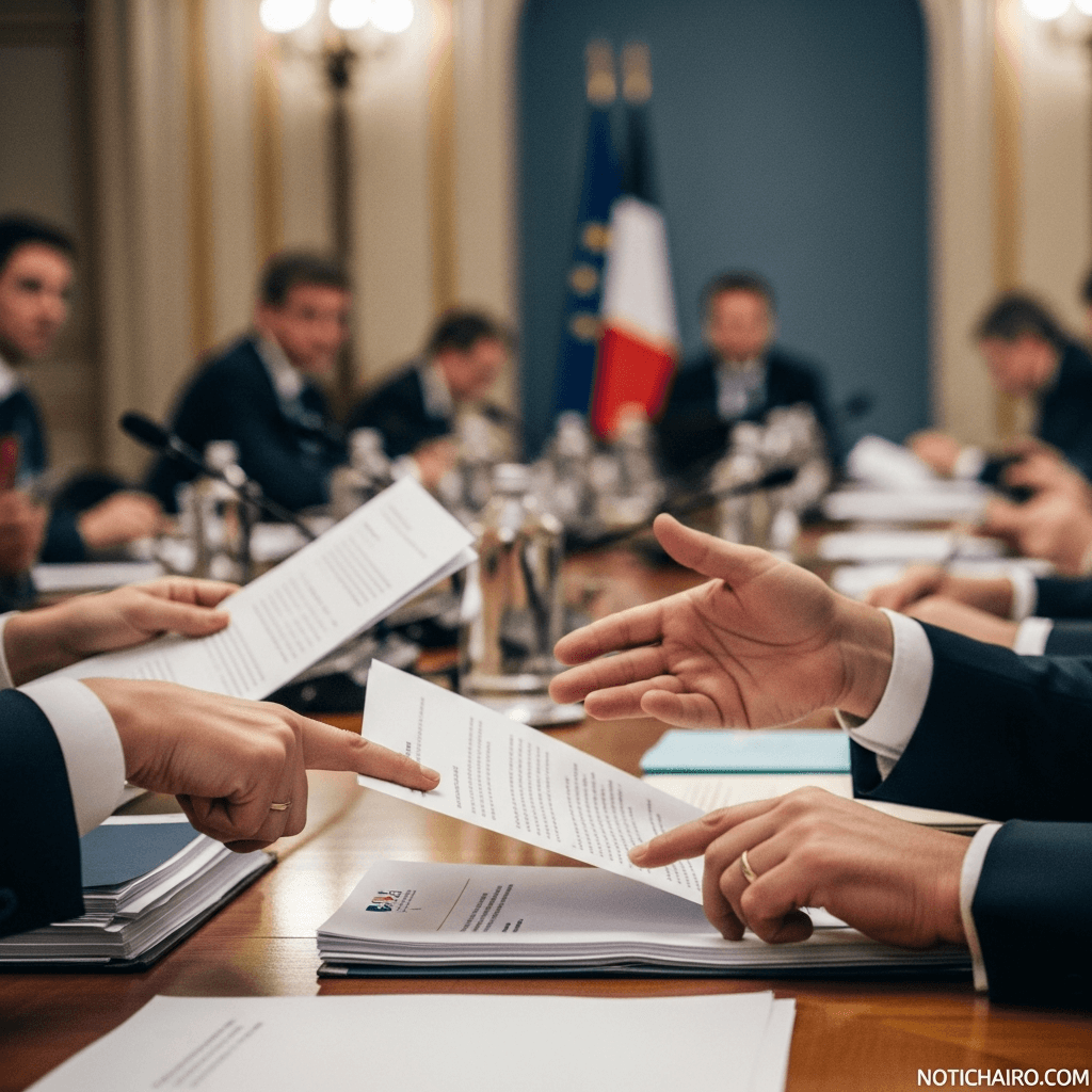 Pactan presupuesto provisional en Francia