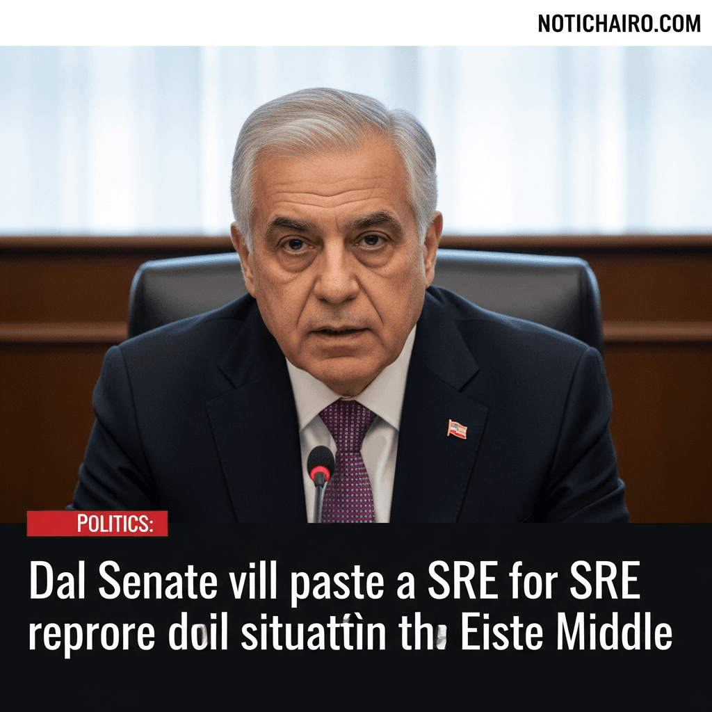 Pedirá el Senado a SRE informe sobre situación en Medio Oriente