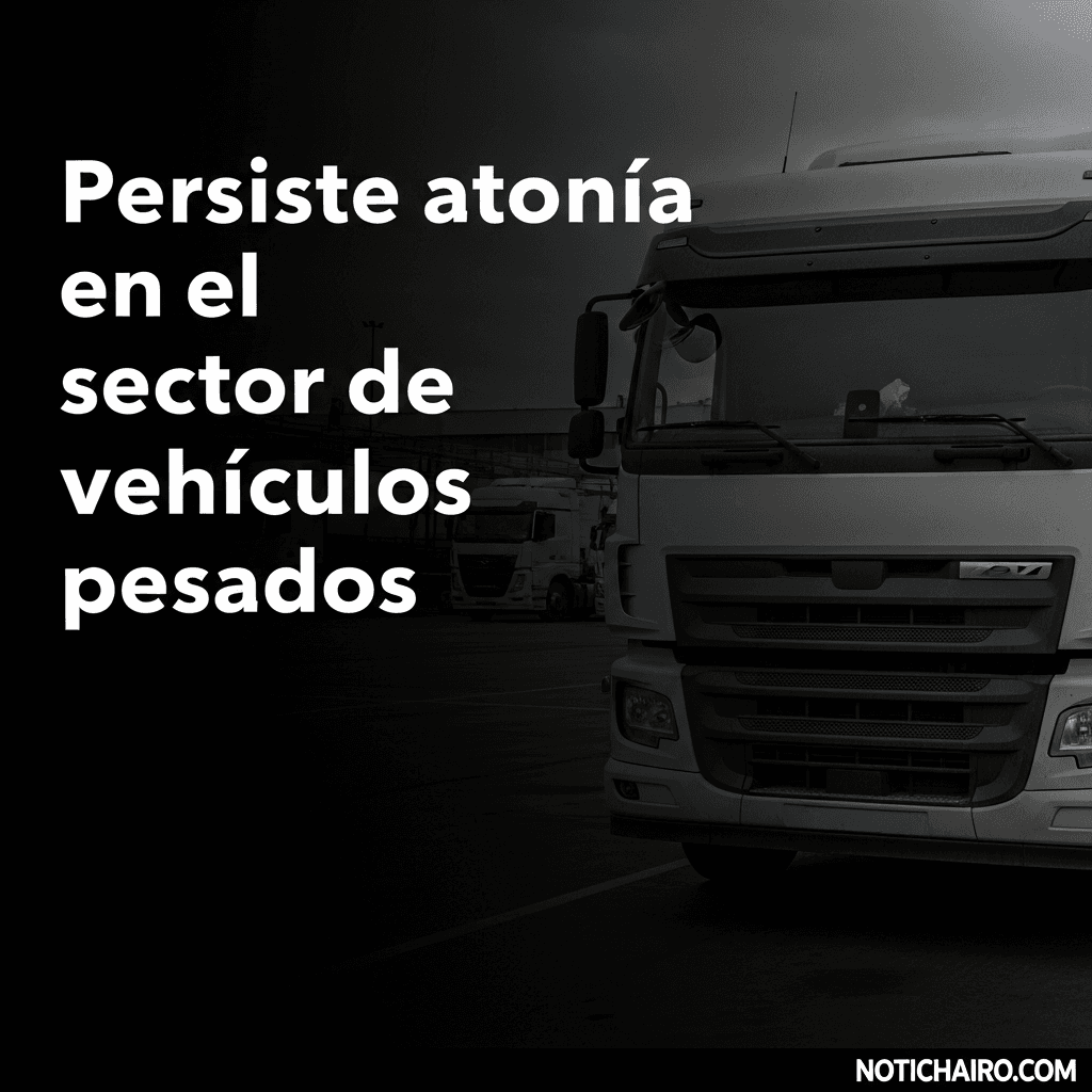 Persiste atonía en el sector de vehículos pesados