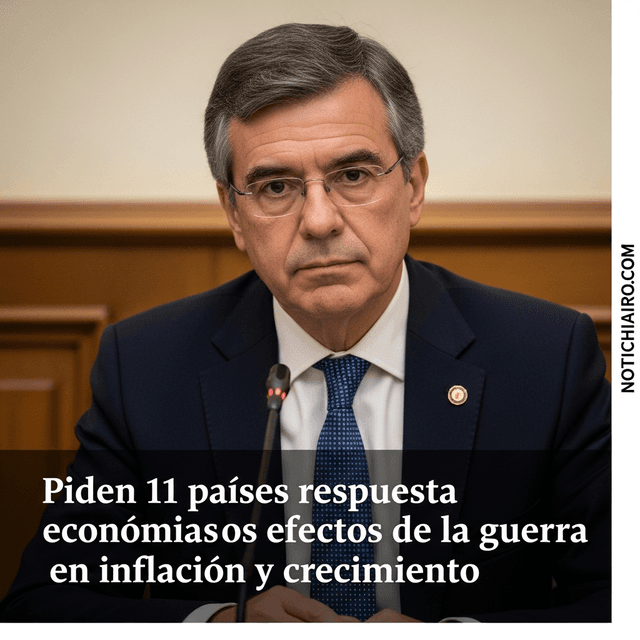 Piden 11 países respuesta económica ante los efectos de la guerra en inflación y crecimiento