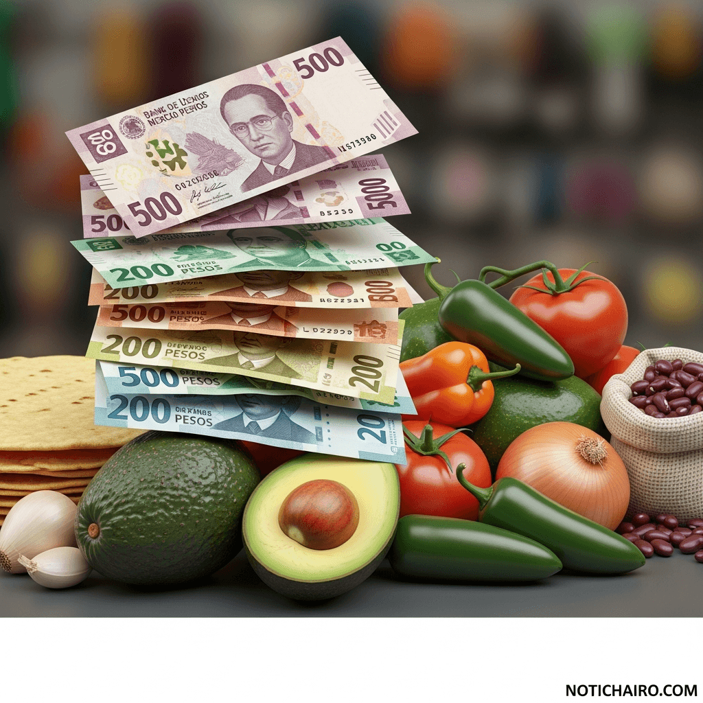 Preocupa al Banco de México la inflación en alimentos