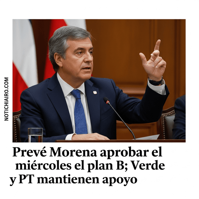 Prevé Morena aprobar el miércoles el plan B; Verde y PT mantienen apoyo