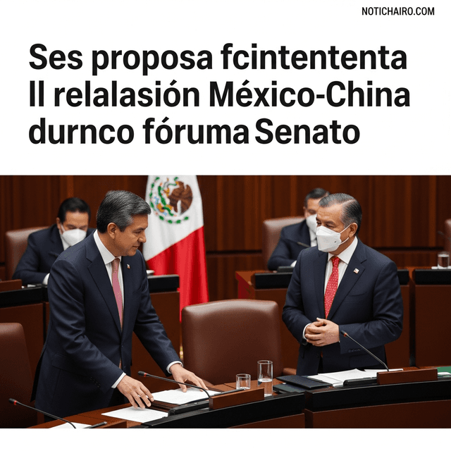 Proponen fortalecer la relación México-China durante foro del Senado