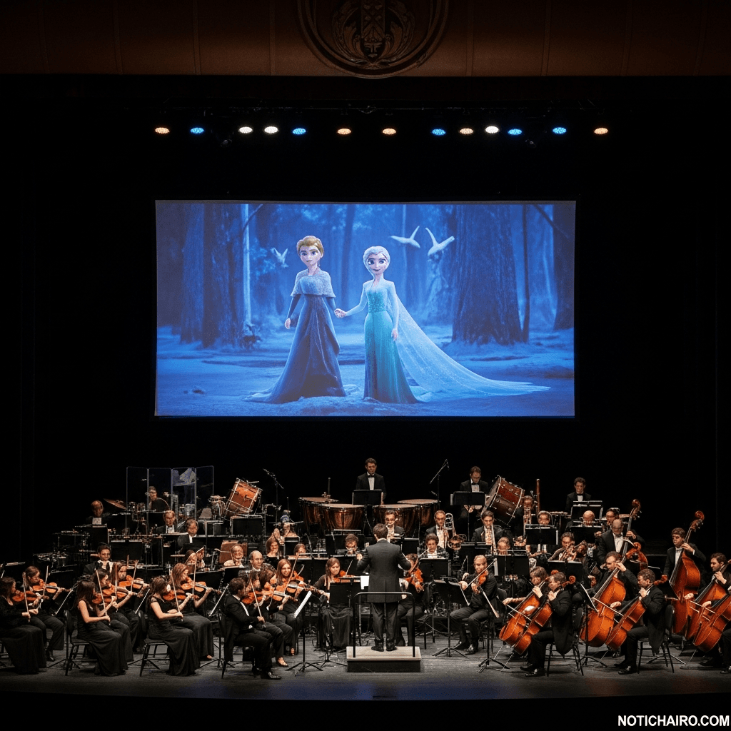 Proyectarán Frozen en el Auditorio Nacional con música de orquesta en vivo