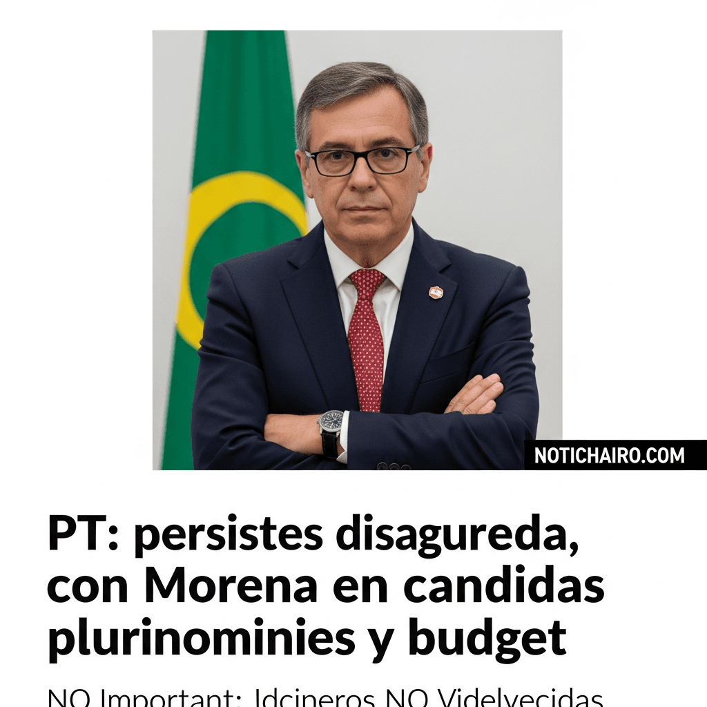 PT: persiste desacuerdo con Morena en materia de pluris y presupuesto