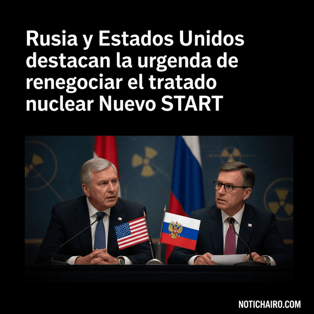 Rusia y Estados Unidos destacan la urgencia de renegociar el tratado nuclear Nuevo START