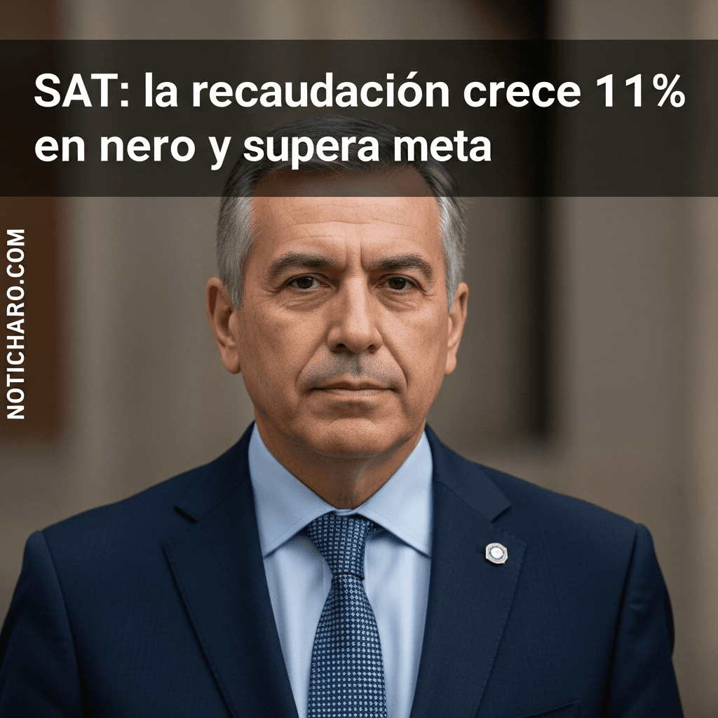 SAT: la recaudación crece 11% en enero y supera meta