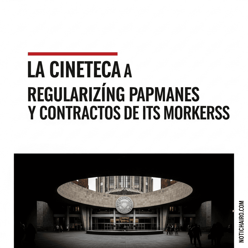 Se compromete la Cineteca a regularizar pagos y contratos de sus trabajadores