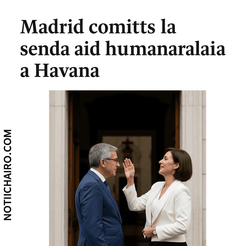 Se compromete Madrid a enviar ayuda humanitaria a La Habana