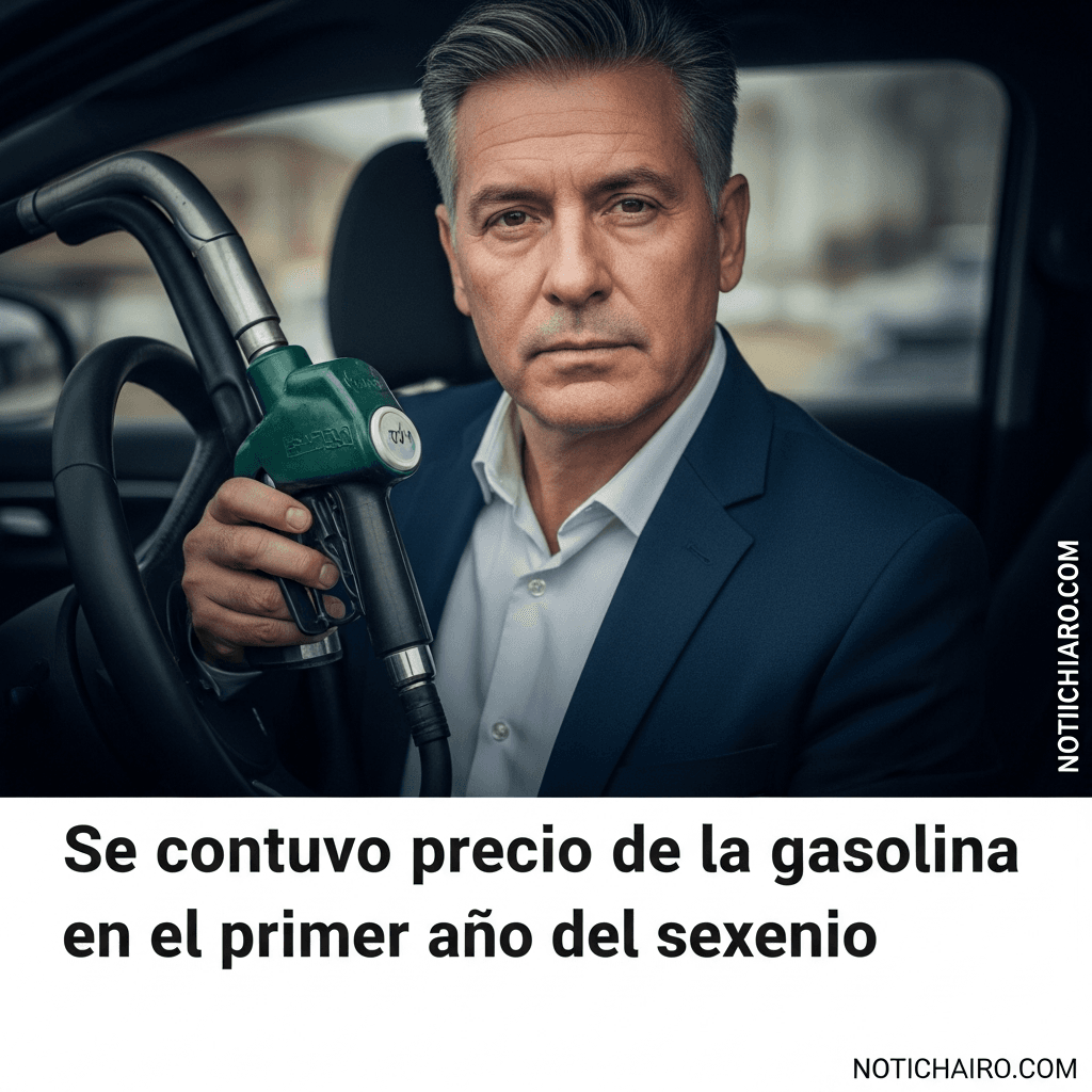 Se contuvo precio de la gasolina en el primer año del sexenio