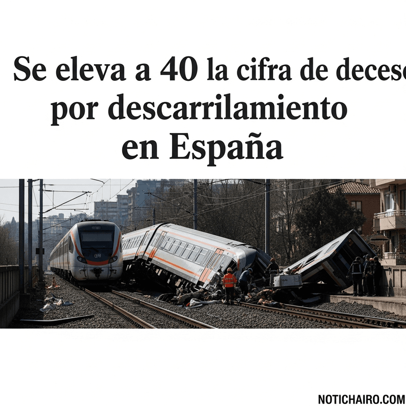 Se eleva a 40 la cifra de decesos por descarrilamiento en España