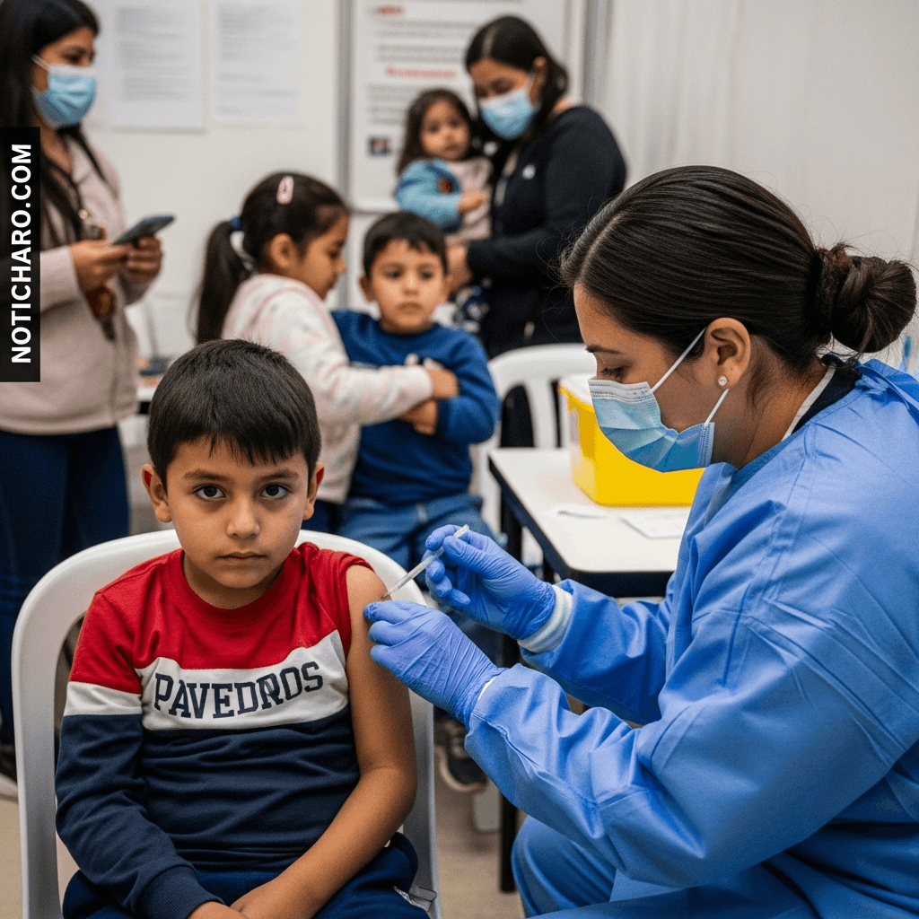 Se han aplicado 21 millones 671 mil vacunas contra el sarampión, informa Salud