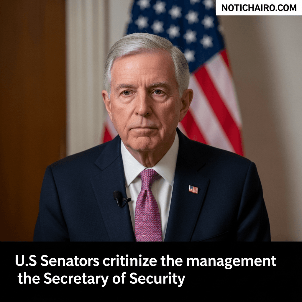 Senadores de EU critican la gestión de la secretaria de Seguridad