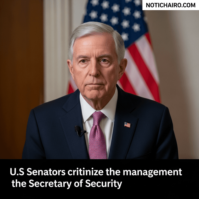 Senadores de EU critican la gestión de la secretaria de Seguridad