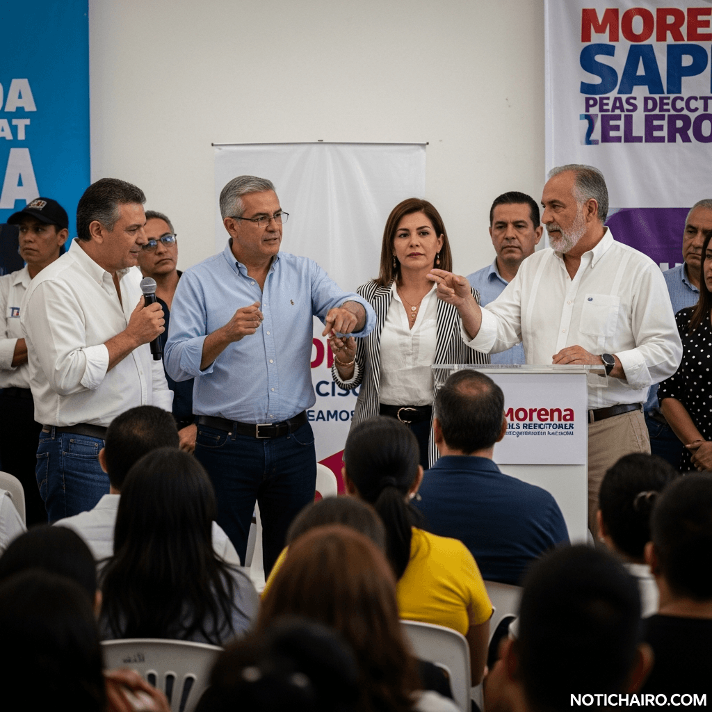 Senadores morenistas explican a sus bases los alcances de la reforma electoral