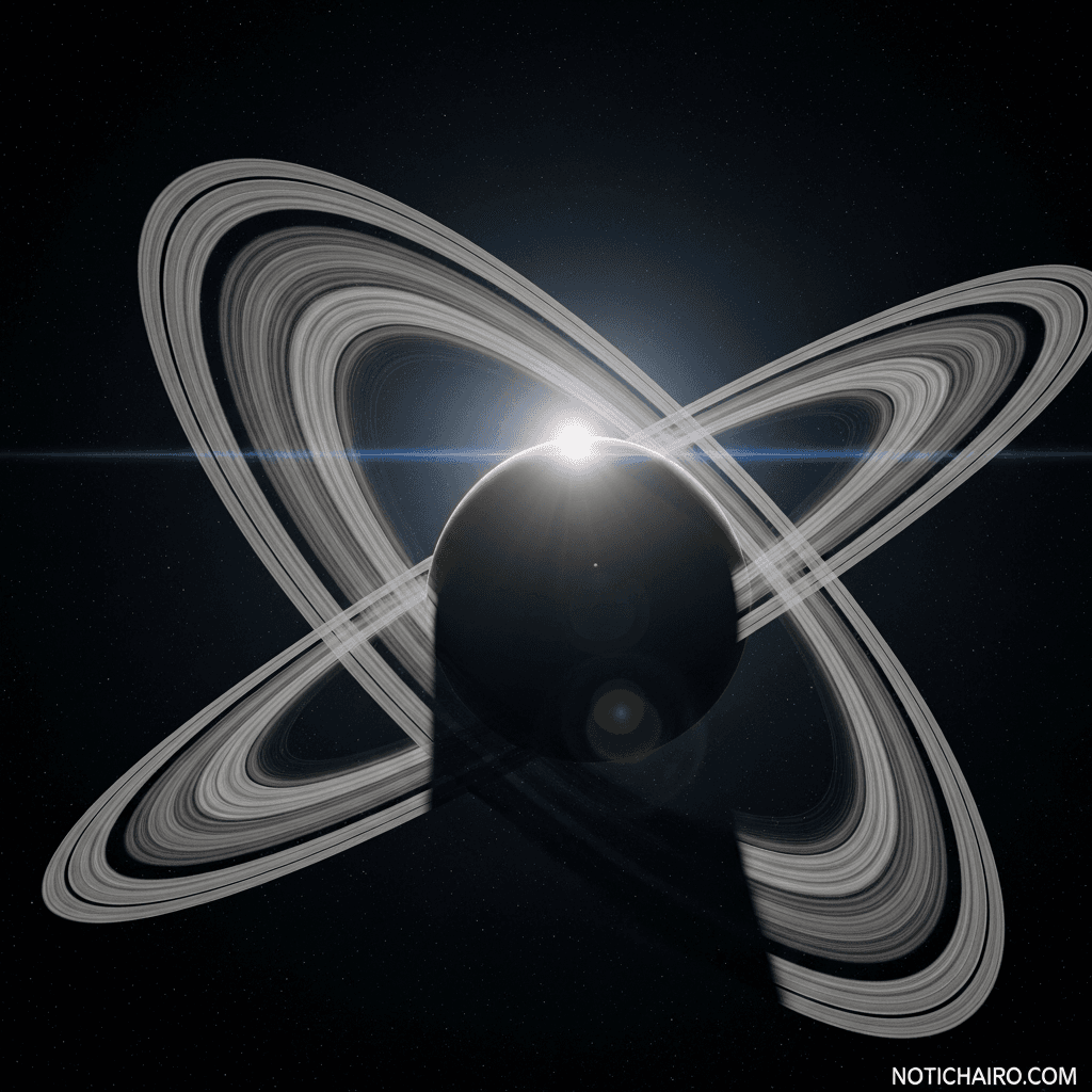 Sistema de anillos gigante alrededor de objeto subestelar provoca raro eclipse de su estrella por nueve meses