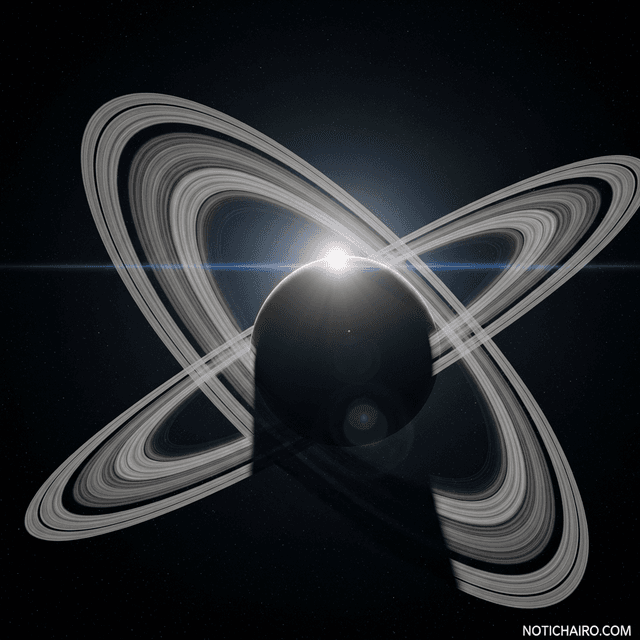 Sistema de anillos gigante alrededor de objeto subestelar provoca raro eclipse de su estrella por nueve meses