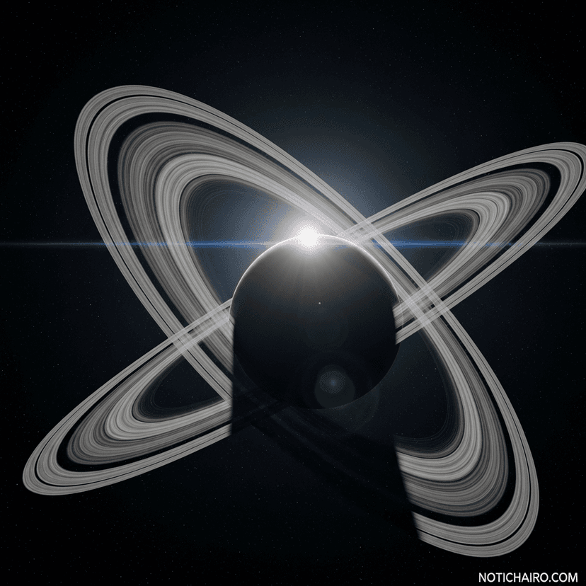 Sistema de anillos gigante alrededor de objeto subestelar provoca raro eclipse de su estrella por nueve meses