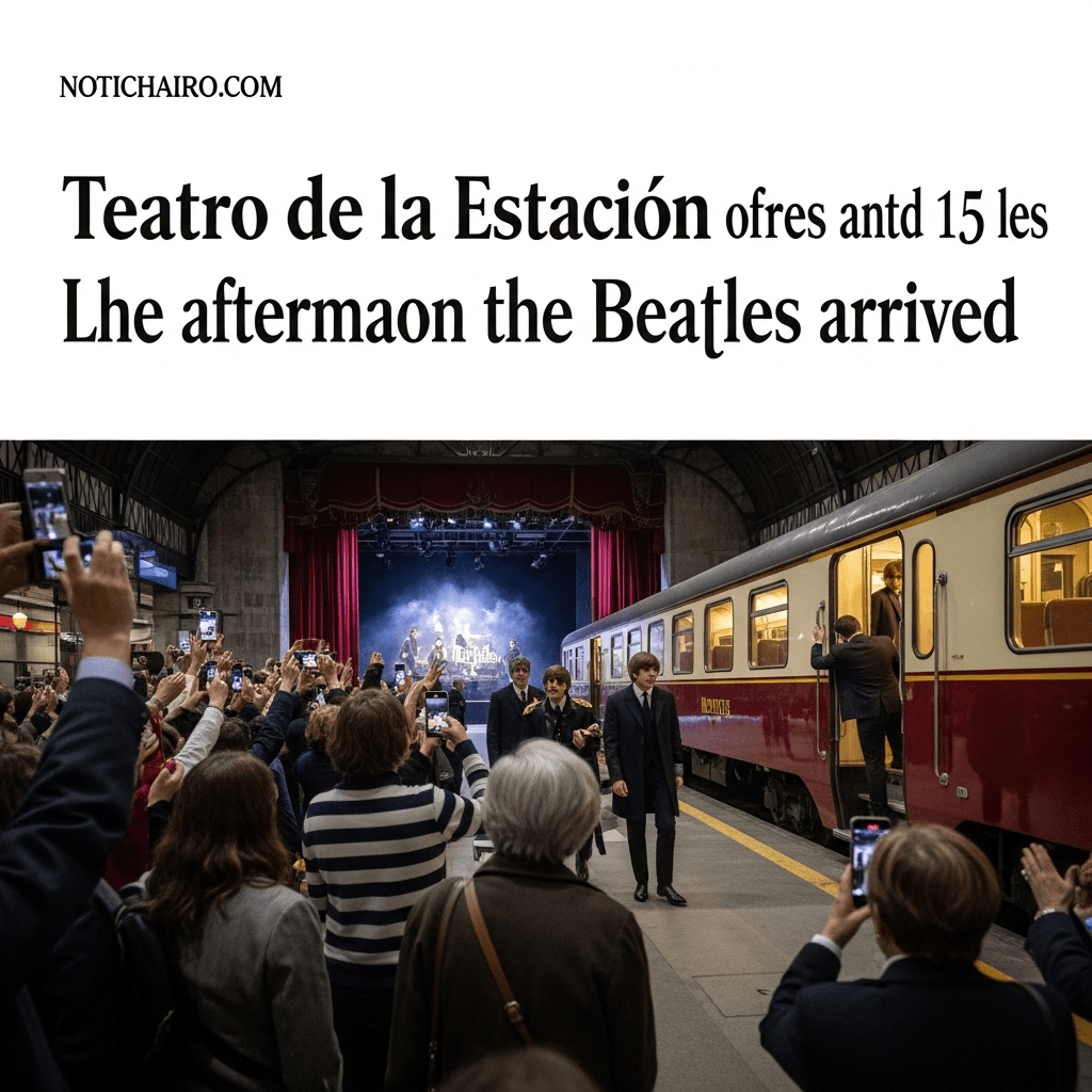 Teatro de la Estación ofrece hasta el 15 de marzoLa tarde que llegaron los Beatles