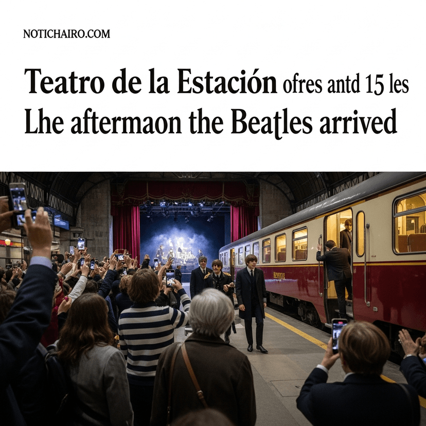 Teatro de la Estación ofrece hasta el 15 de marzoLa tarde que llegaron los Beatles