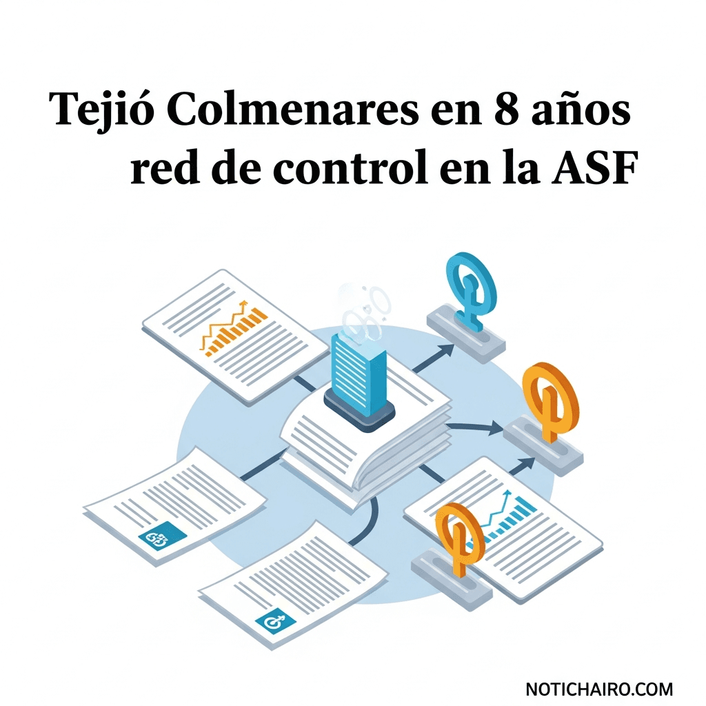 Tejió Colmenares en 8 años red de control en la ASF