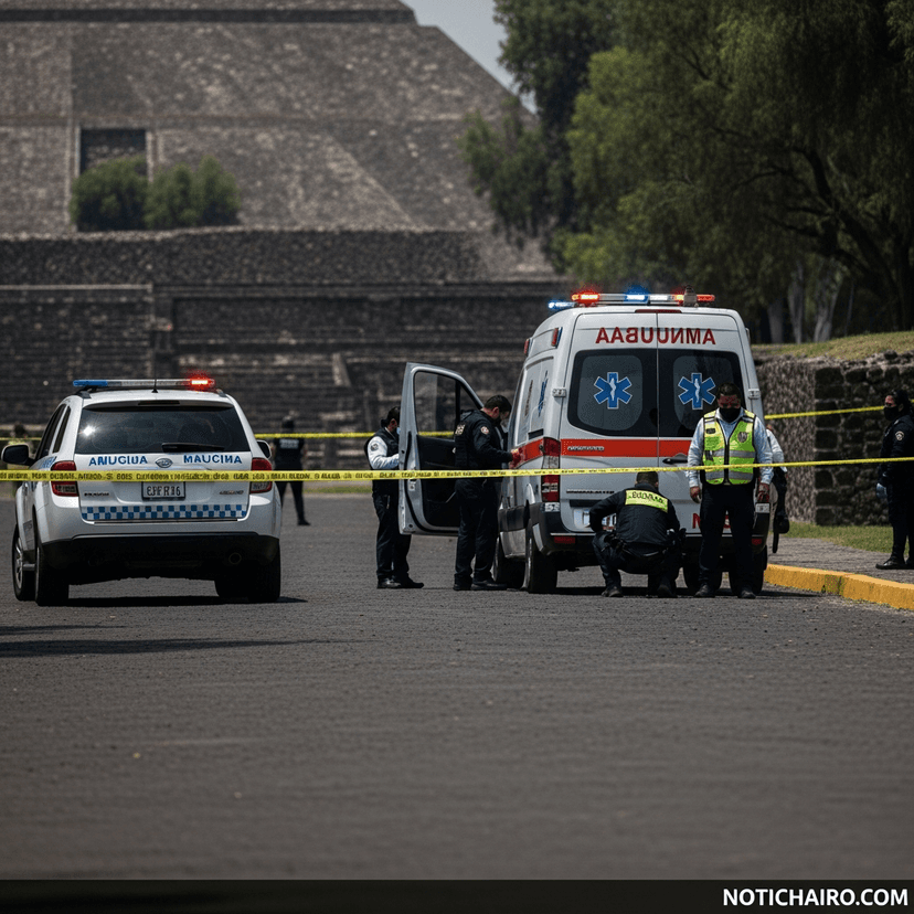 Tiroteo en Teotihuacan: muere una canadiense y el agresor se suicida