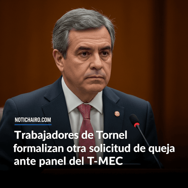 Trabajadores de Tornel formalizan otra solicitud de queja ante panel del T-MEC