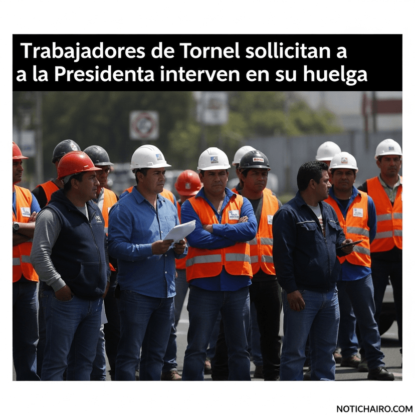 Trabajadores de Tornel solicitan a la Presidenta intervenir en su huelga