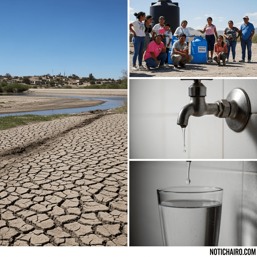 Tres municipios de Sonora, sin agua potable por contaminación química