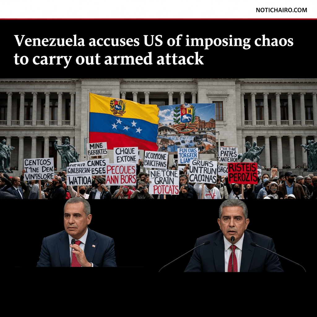 Venezuela acusa a EU de imponer caos para concretar ataque armado