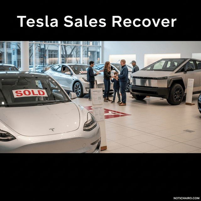 Ventas de Tesla se recuperan