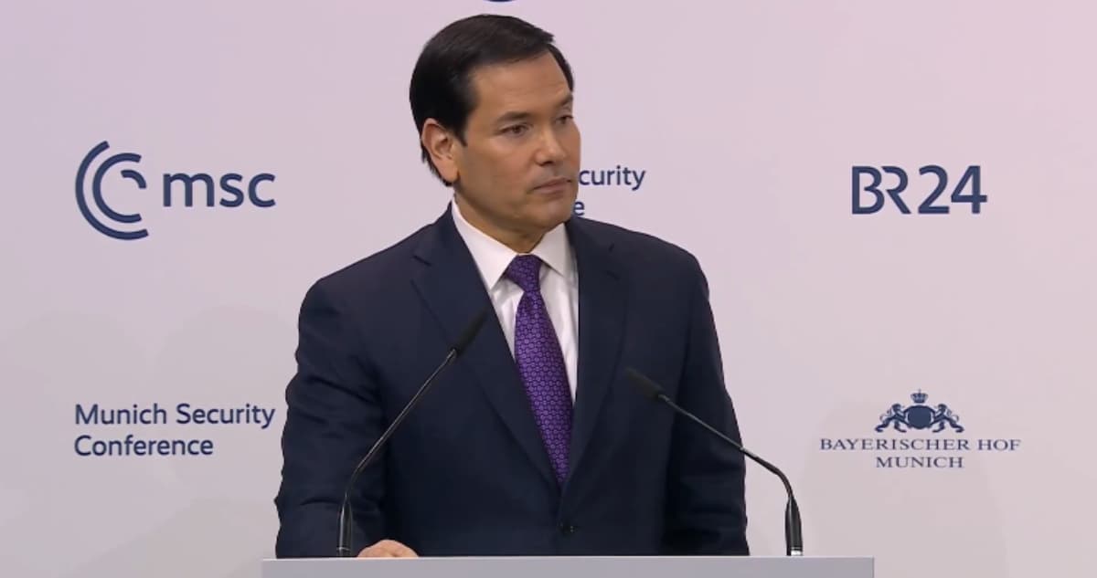 Rubio pide a Europa dejar "engaño" de la democracia liberal y adoptar visión de Trump