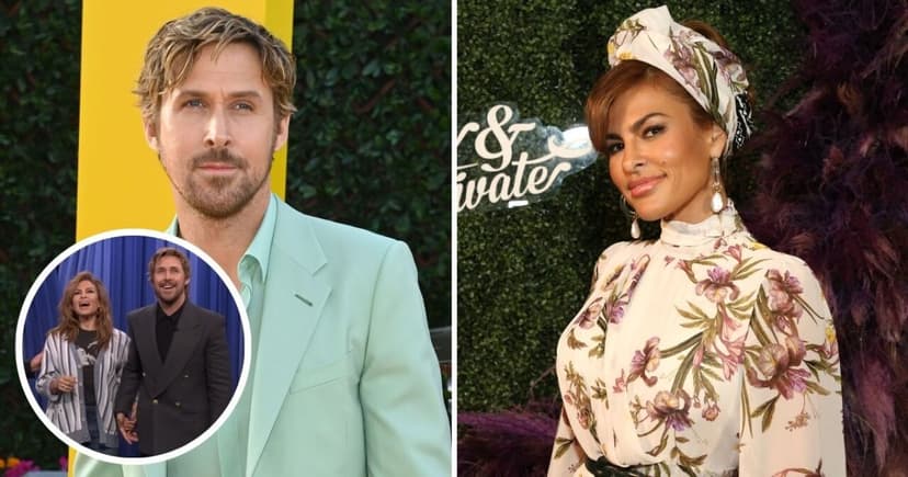 Ryan Gosling y Eva Mendes aparecen juntos frente a las cámaras por primera vez en una década