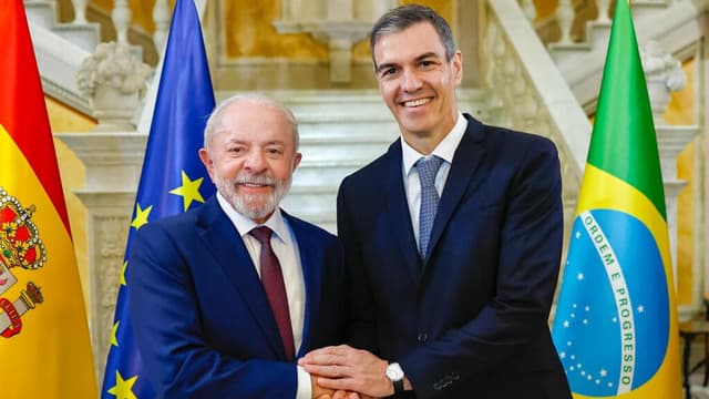 Sánchez y Lula dicen “no a la guerra” y firman 15 acuerdos de cooperación en su primera cita