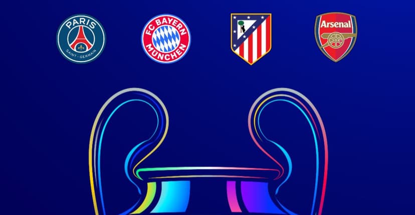 Semifinales de la Champions League: Fechas, horarios y transmisión