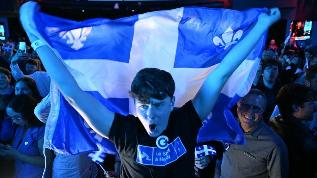 Separatistas de Quebec prometen un referendo de independencia tras su victoria electoral