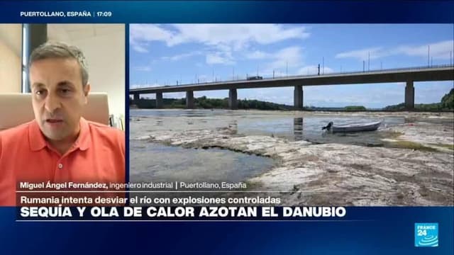 Sequía y ola de calor en Europa del este amenazan con una crisis energética