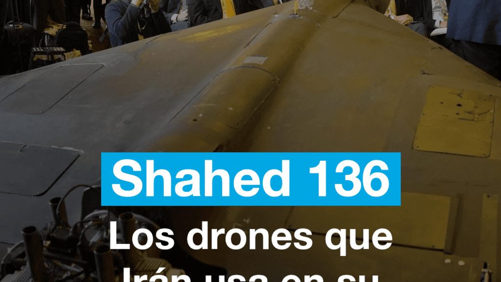 Shahed 136: los drones que Irán usa en su contraofensiva