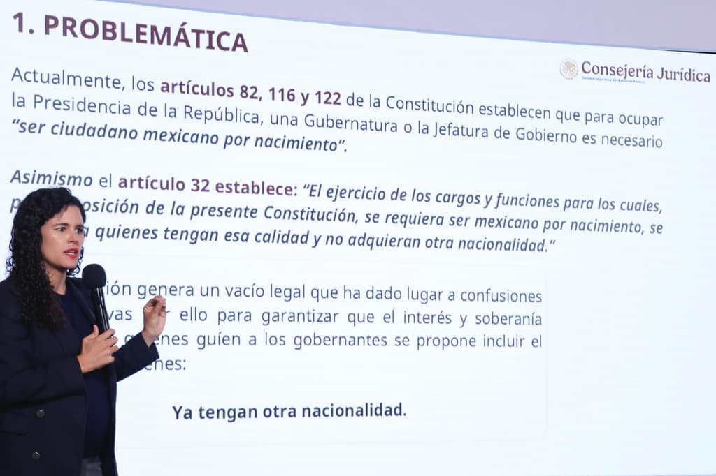 Sheinbaum propone prohibir doble nacionalidad para aspirar a la Presidencia, gubernaturas y Jefatura de Gobierno