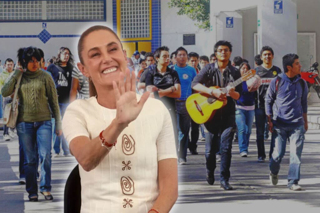 Sheinbaum tiene un plan para que los estudiantes no dejen la prepa: que tengan menos materias