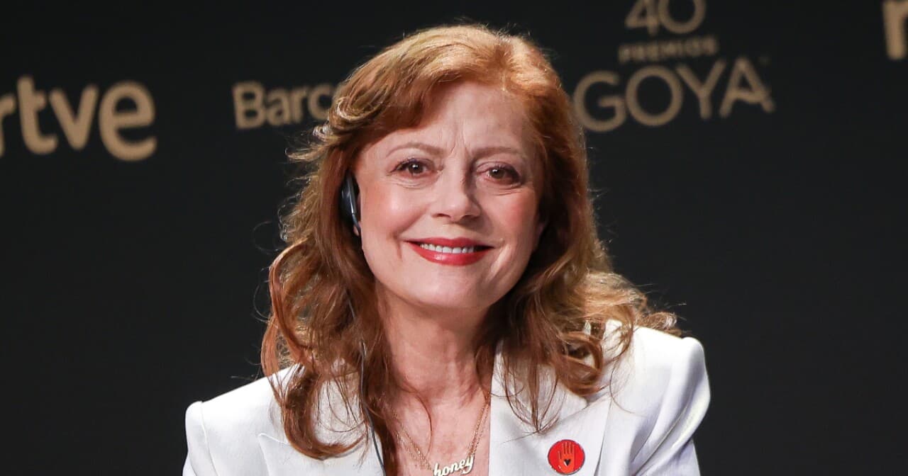 Susan Sarandon vuelve a apoyar a Gaza y elogia al gobierno español por "estar del lado correcto de la historia"