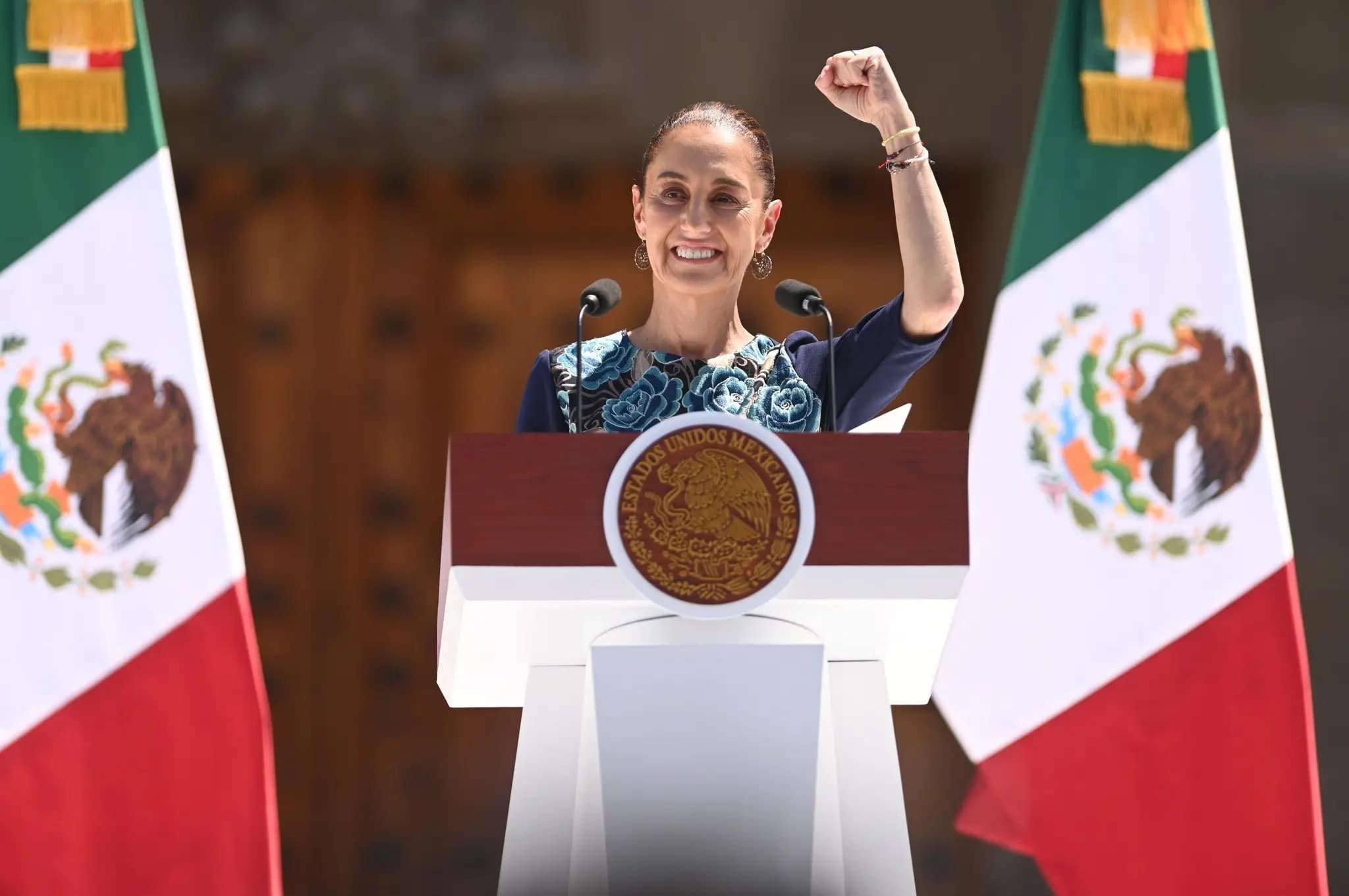La presidenta Claudia Sheinbaum reitera el principio de cero impunidad en la conferencia matutina.