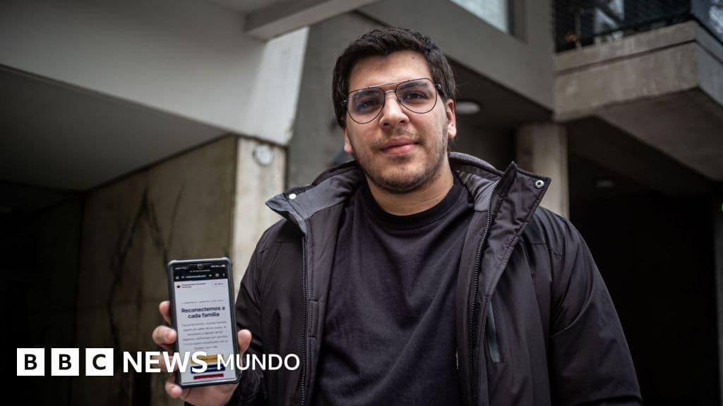 Jorge Bastidas, creador del portal de búsqueda de personas desaparecidas tras los sismos en Venezuela.