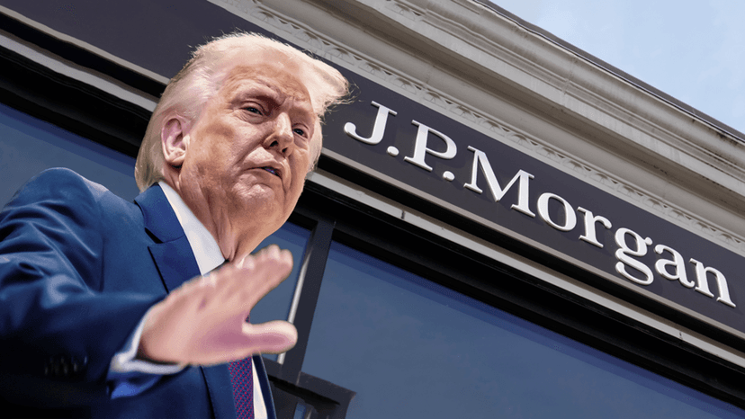 Trump demanda al banco JPMorgan y le exige USD 5.000 millones por “desbancarización política”