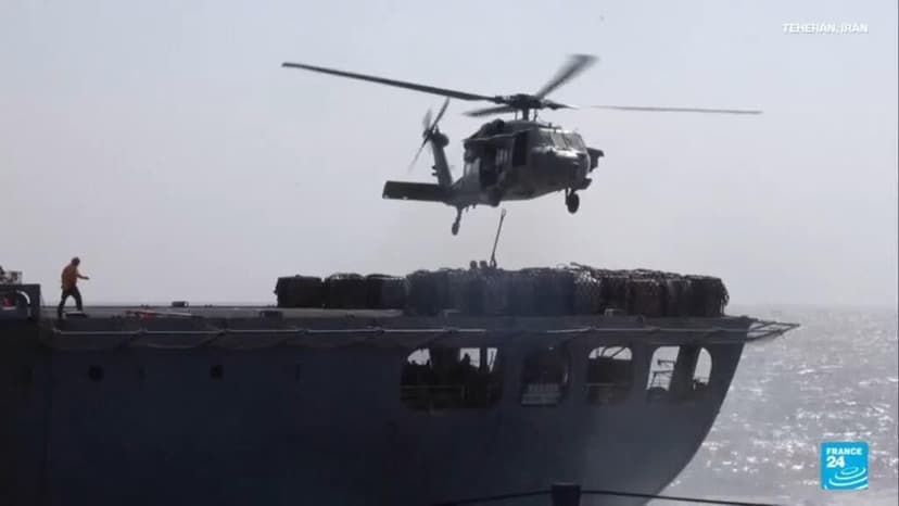 Trump refuerza presencia militar cerca a Irán y asegura no descartar un ataque