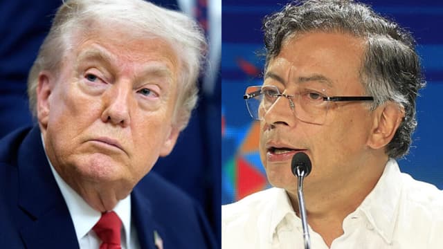 Trump y Petro llegan a una cita clave en la Casa Blanca tras un año de fricciones